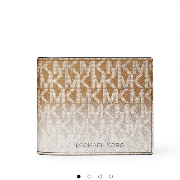 NEW $140 MICHAEL KORS MEN'S BIFOLD WALLET - Picture 1 of 4